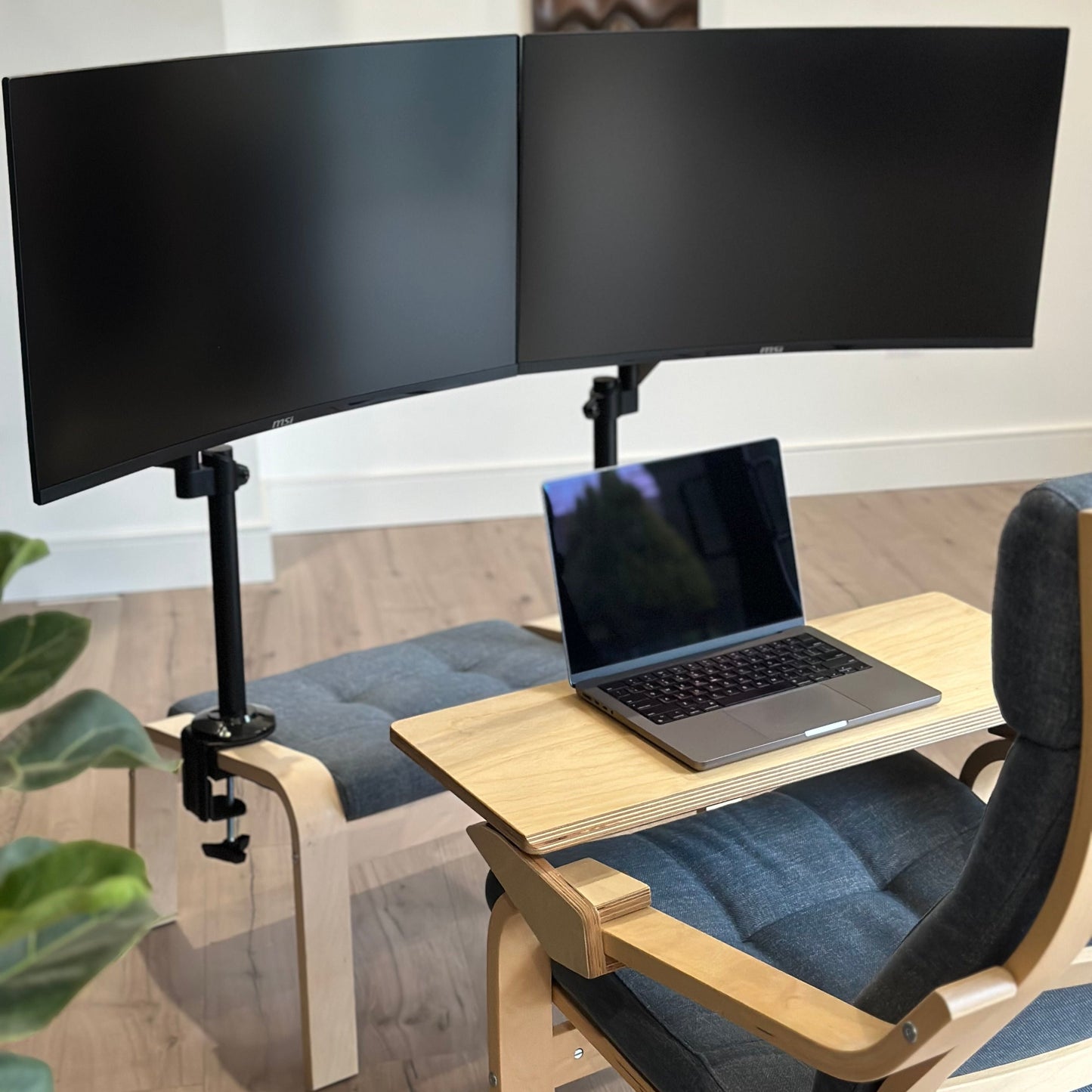 POÄNG Ottoman Monitor Mount Bracket