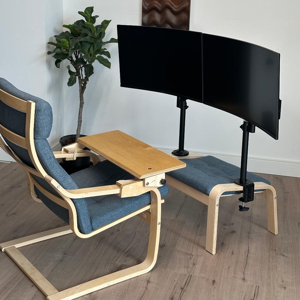 POÄNG Ottoman Monitor Mount Bracket