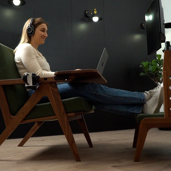 Envy Promo Video 2024 - Walnut Green Fabric - Workstation