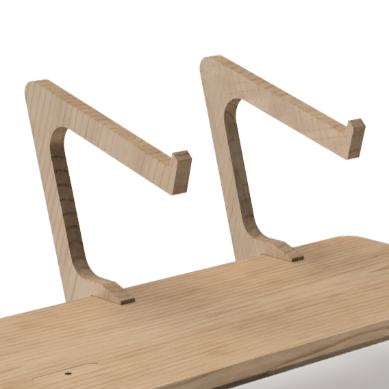 POÄNG Laptop Riser – Bateman Labs